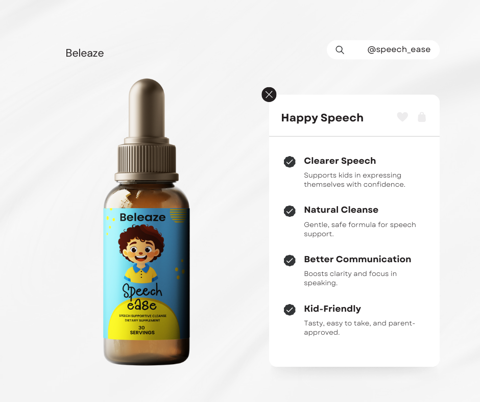 Speech Ease Heavy Metal Detox